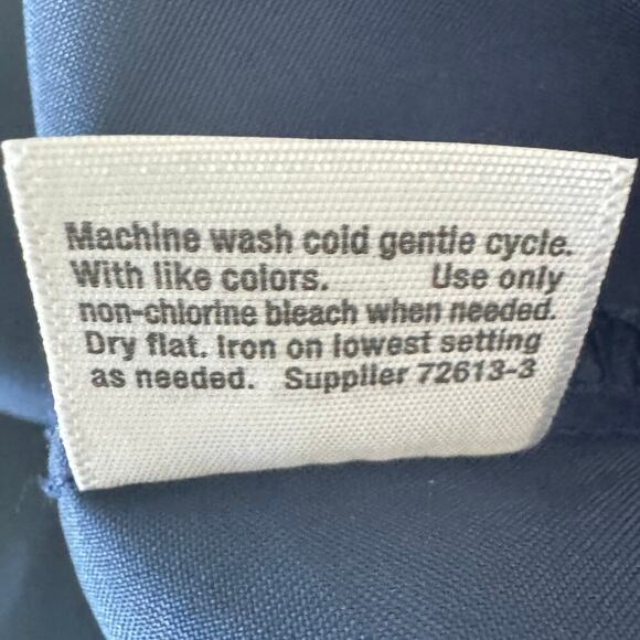 NEW a.n.a A New Approach American Navy Blue Lace Off Shoulder Flowy Blouse Sz XL - Picture 11 of 11